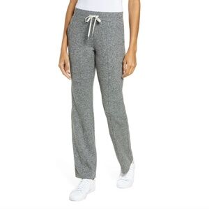 Vuori Halo Wideleg Flare DreamKnit Pants Heather Grey Gray - Size Small
